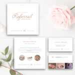 Photography Referral Card, Photoshop Template, Referral Program, Tell A  Friend, Photographer Templates – Instant Download! Regarding Photography Referral Card Templates