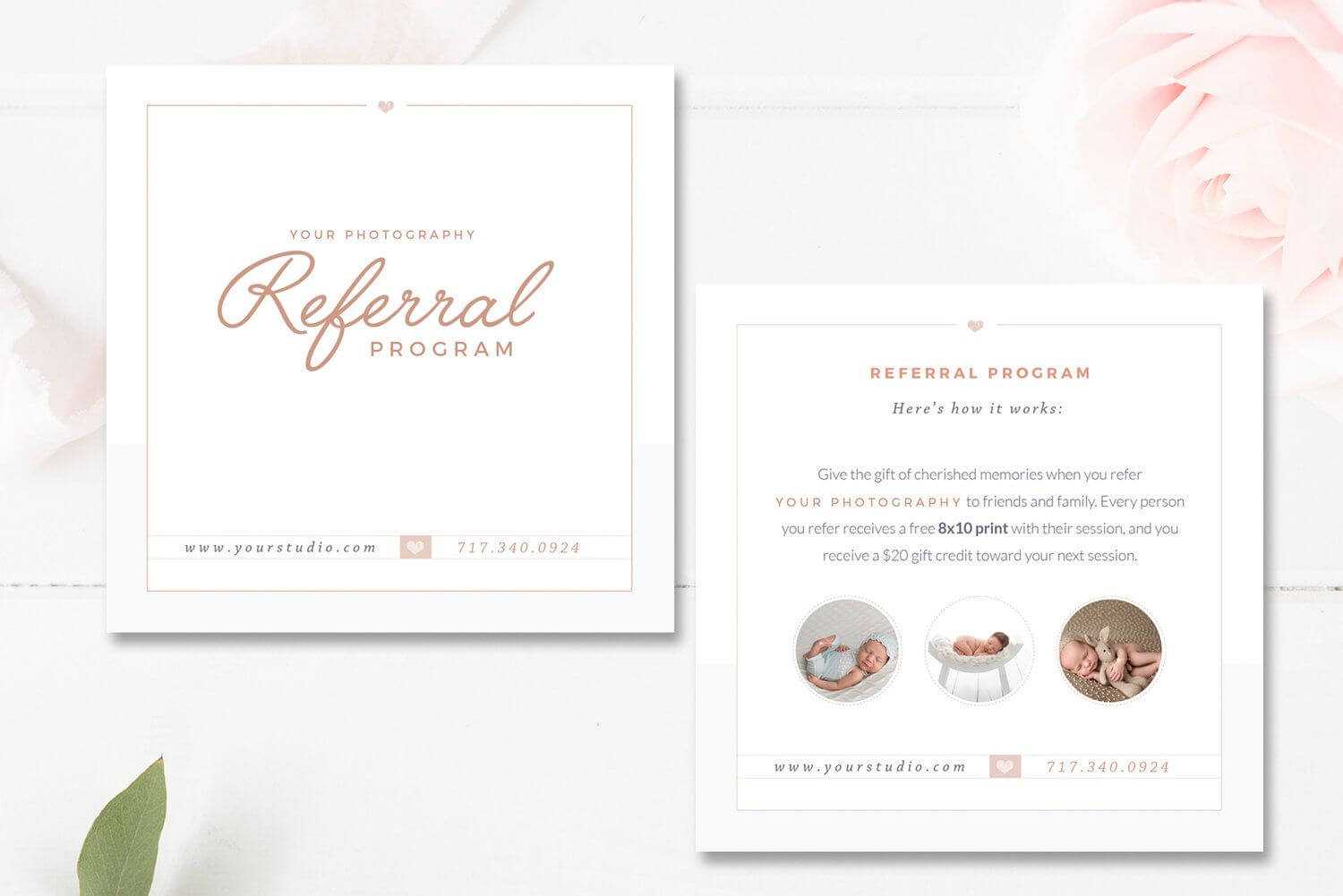 Photography Referral Card Templates, Referral Program Pertaining To Photography Referral Card Templates