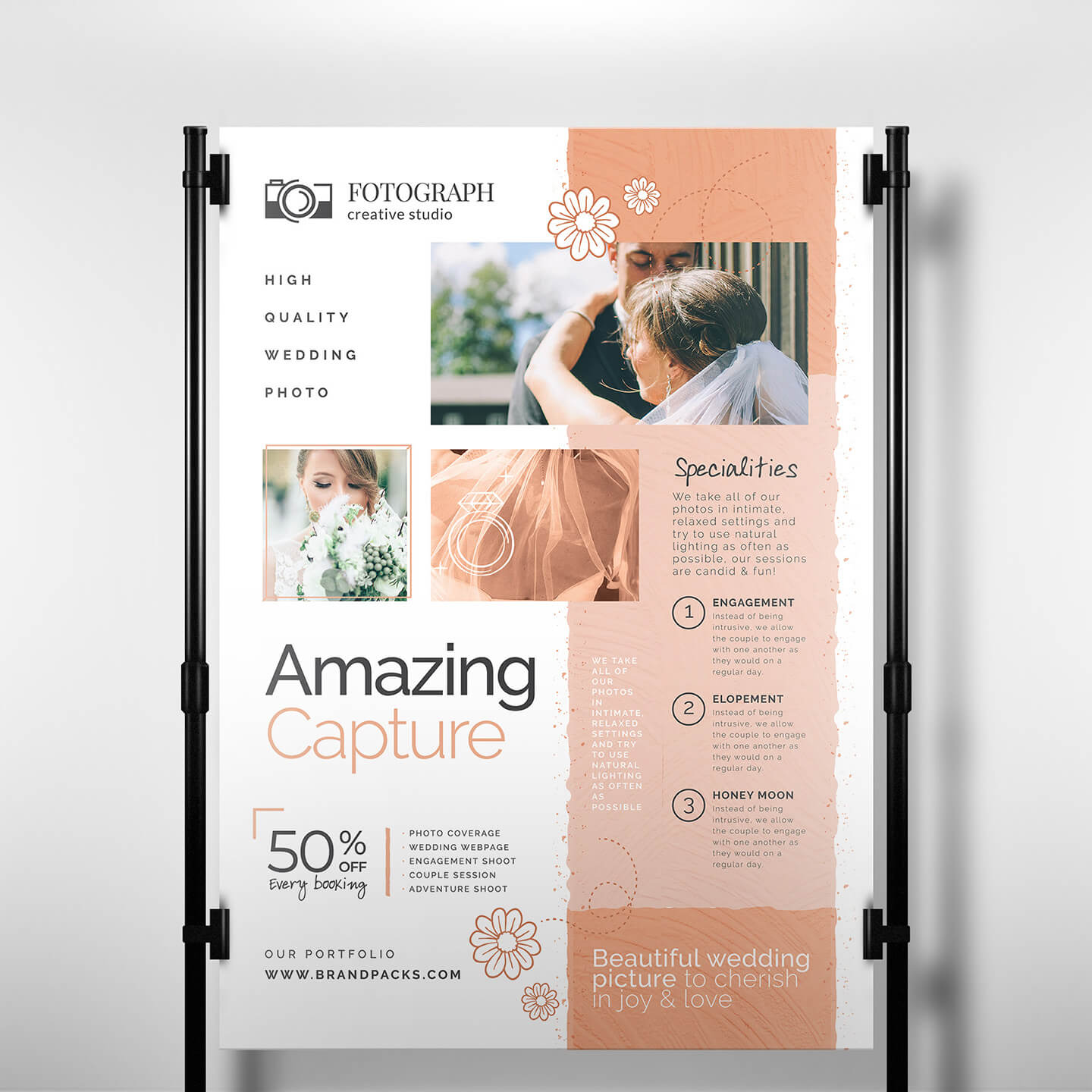 Photography Service Banner Template - Psd, Ai & Vector Intended For Photography Banner Template