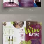 Pinbashooka Web & Graphic Design On Brochure Template With Wine Brochure Template