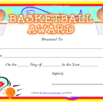 Pincrafty Annabelle On Basketball Printables Within Swimming Certificate Templates Free