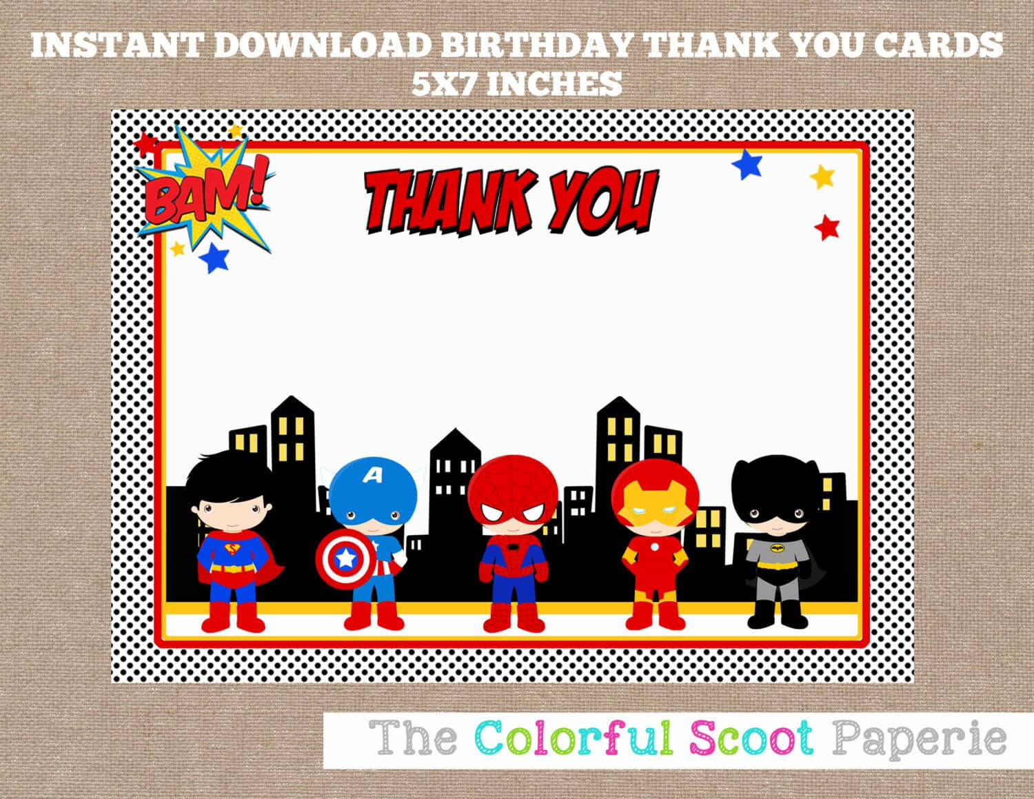 Pindenise Walmsley On Volunteer Ideas | Superhero Thank With Regard To Superhero Birthday Card Template