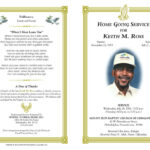 Pineva On Eva Williams | Funeral Program Template Free In Memorial Brochure Template