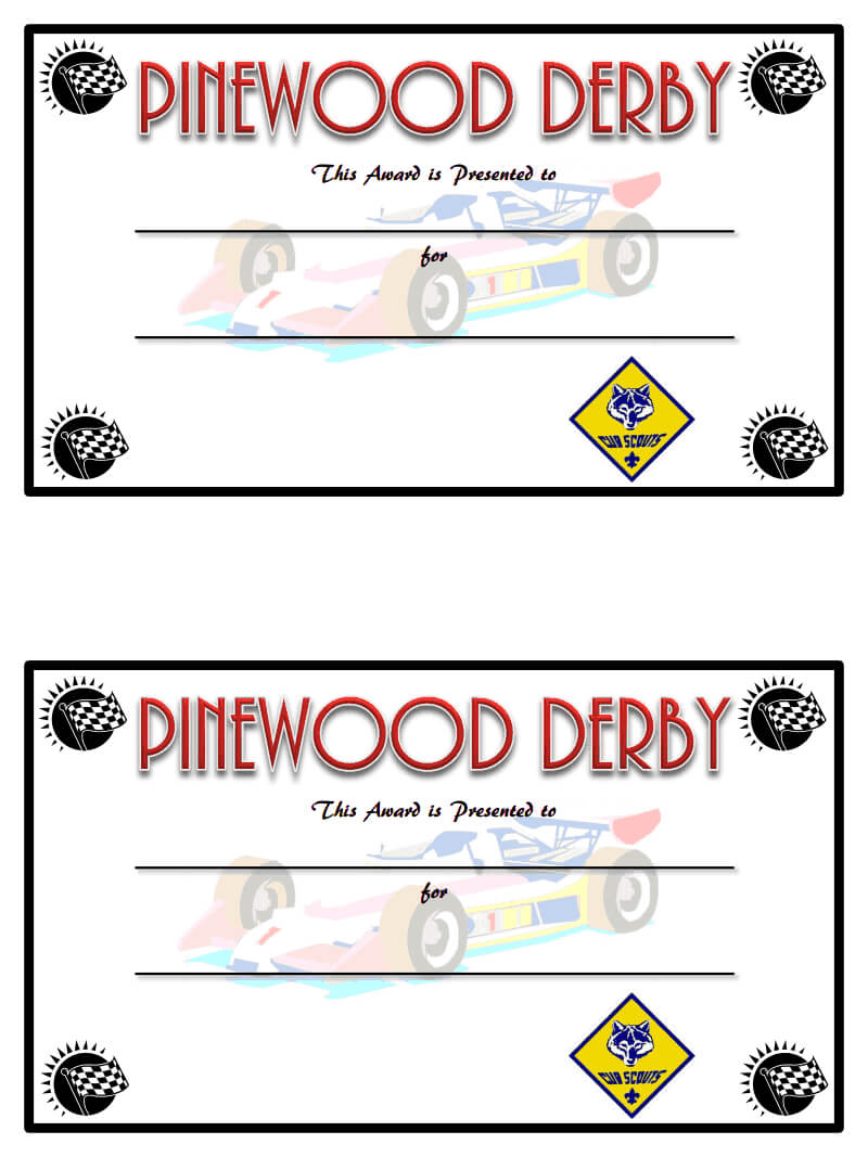 Pinewood Derby Certificate Generic.pdf – Google Drive | Cub Inside Pinewood Derby Certificate Template