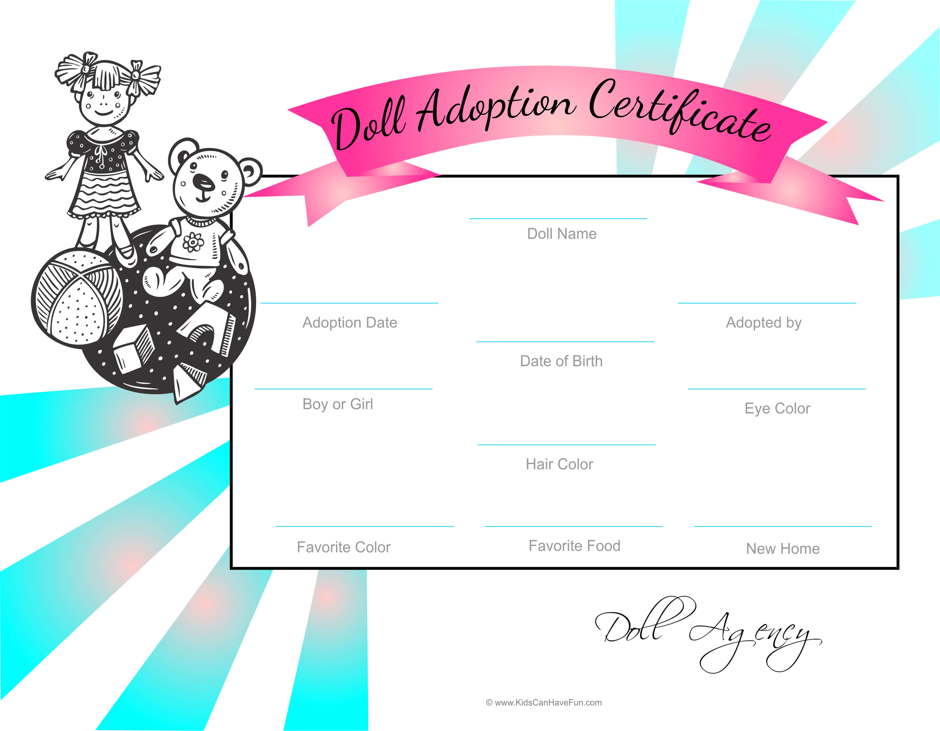 Pinjesse Dudics On Building Bjd Dolls | Adoption In Baby Doll Birth Certificate Template