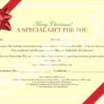 Pinjoanna Keysa On Free Tamplate | Gift Certificate With Homemade Christmas Gift Certificates Templates