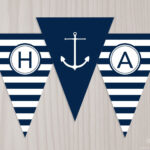 Pinjulie Winters On Nautical Party Ideas | Happy In Nautical Banner Template