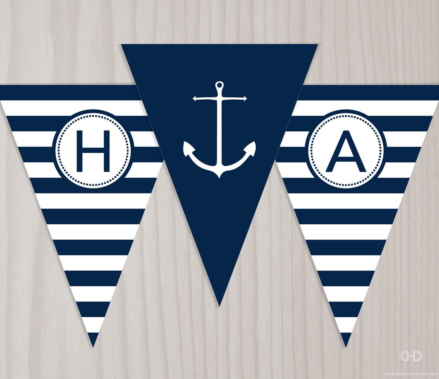 Pinjulie Winters On Nautical Party Ideas | Happy In Nautical Banner Template