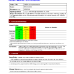 Pinlesedi Matlholwa On Templates | Progress Report Intended For Monthly Status Report Template