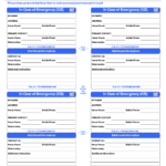 Pinlola Gambino On College Tips | Id Card Template, In Intended For In Case Of Emergency Card Template