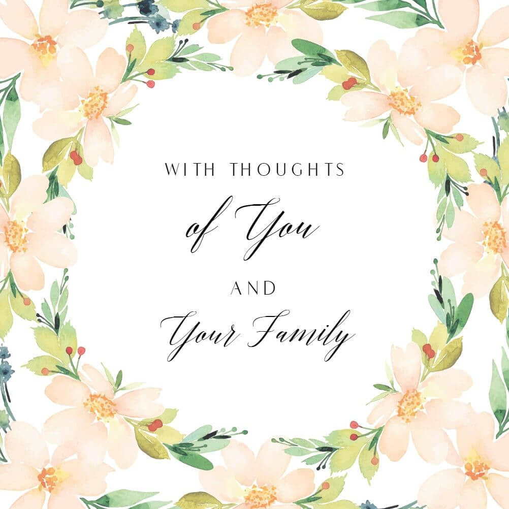 Pinmichelle Painter On Condolences | Free Printable Intended For Sympathy Card Template