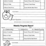 Pinolivia Rhea On T E A C H I N G: | Preschool Pertaining To Student Progress Report Template