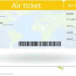 Pinpat Zema On French | Ticket Template, Ticket Template For Plane Ticket Template Word