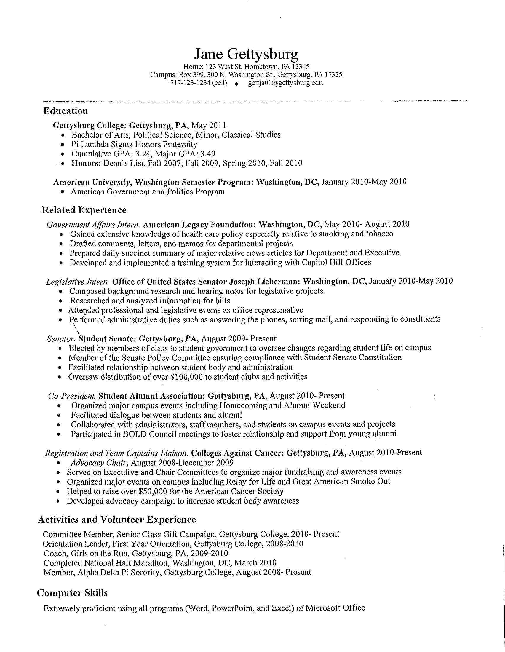 Pinresumejob On Resume Job | Student Resume Template Within College Student Resume Template Microsoft Word