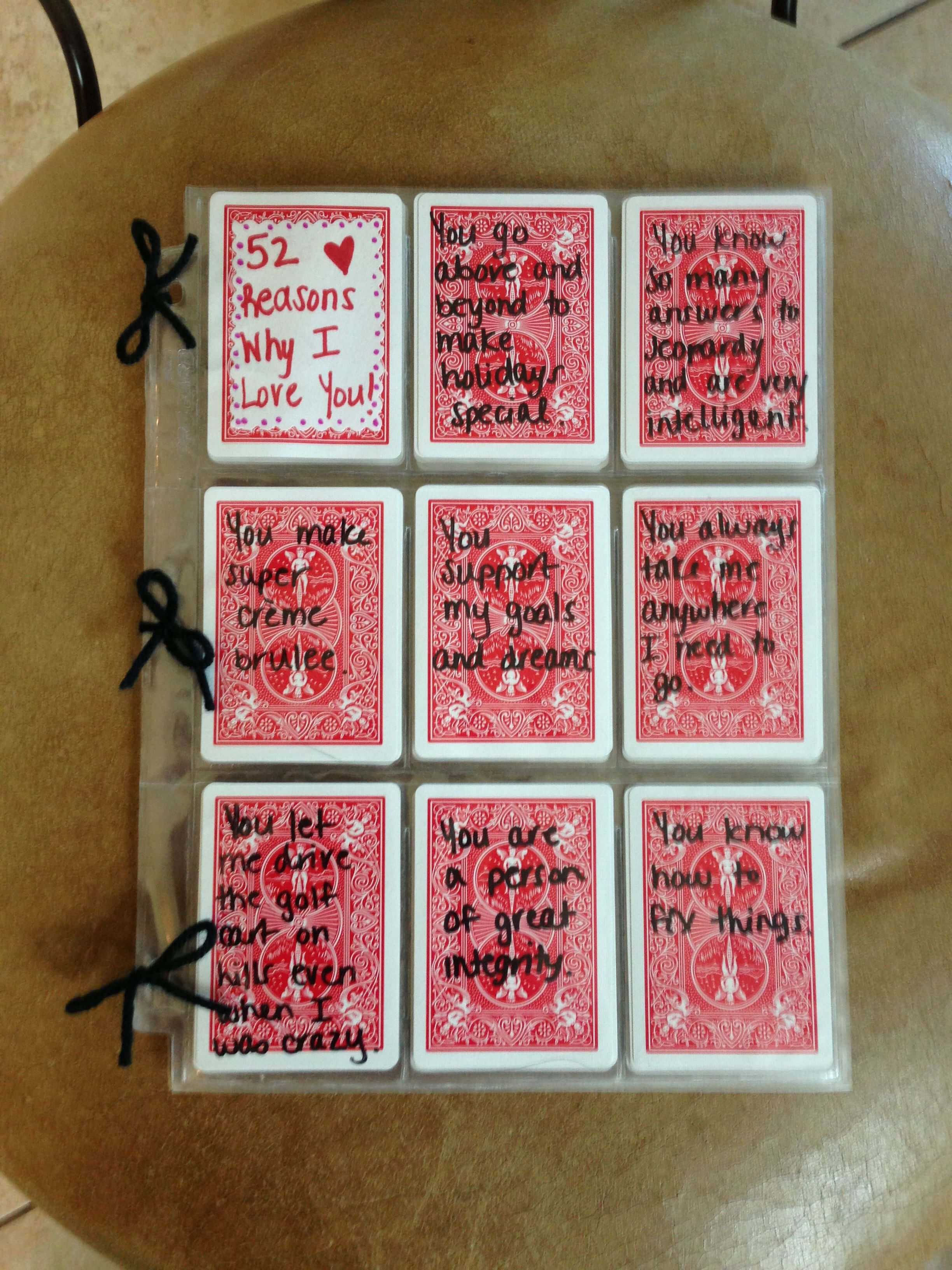 52 Reasons Why I Love You Cards Templates Free | Atlantaauctionco.com