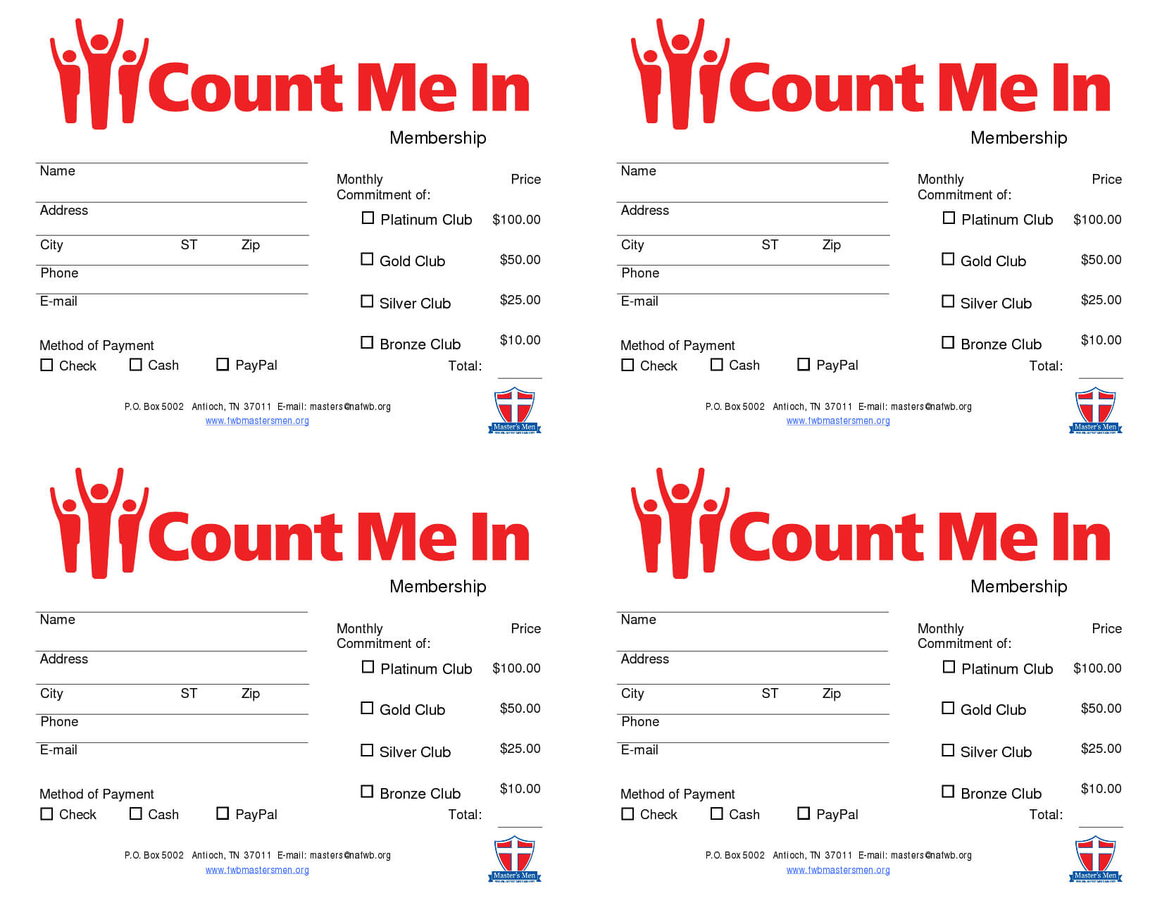 Pinthe Lacoca Shop (By Lacoca, Llc) On Fundraising Ideas Throughout Fundraising Pledge Card Template