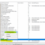 Pki Certificate Requirement For Sccm – Hashmat It Nerd Intended For Workstation Authentication Certificate Template