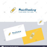 Plaster Vector Logotype With Business Card Template. Elegant With Regard To Plastering Business Cards Templates
