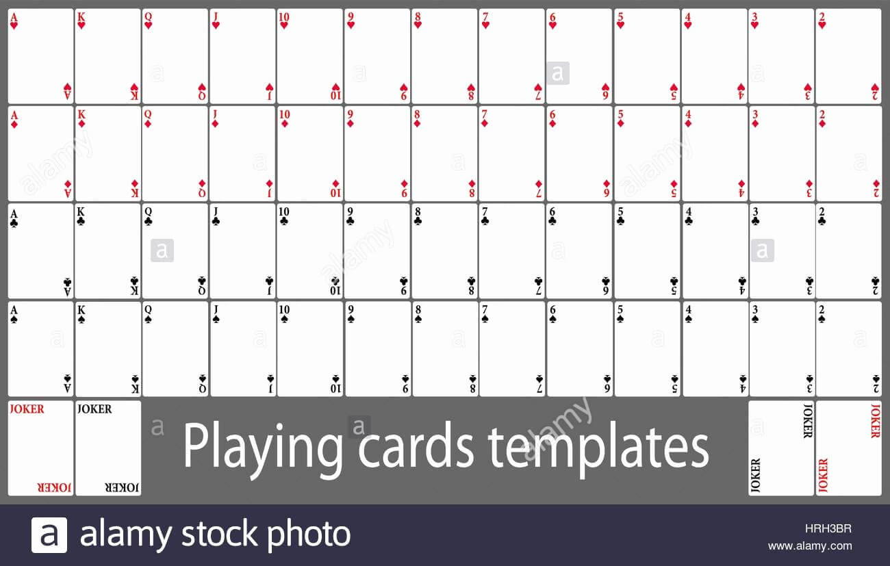 Playing Card Template Word Awesome Printable Playing Cards For Template For Playing Cards Printable