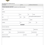 Police Forms – Fill Online, Printable, Fillable, Blank With Police Incident Report Template
