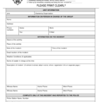 Police Report Writing Template Download Within Report Writing Template Download