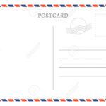 Post Card Template (1) | Payroll Check Stubs In Post Cards Template