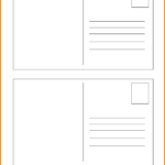 Postcard Template Postcard Printing Postcard Template Within Post Cards Template