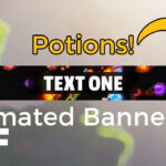 Potion Fountain – Animated Minecraft Server Banner Template With Animated Banner Template