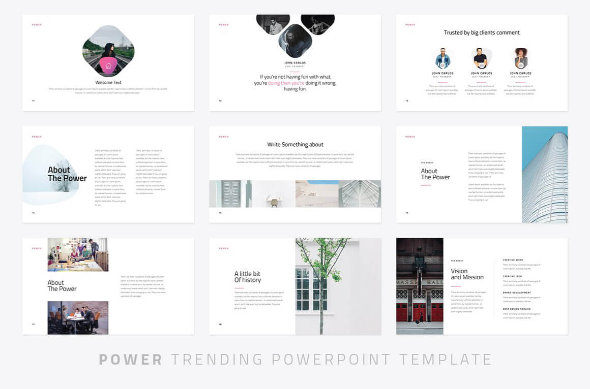 Power Modern Powerpoint Template – Just Free Slides With Fun Powerpoint Templates Free Download