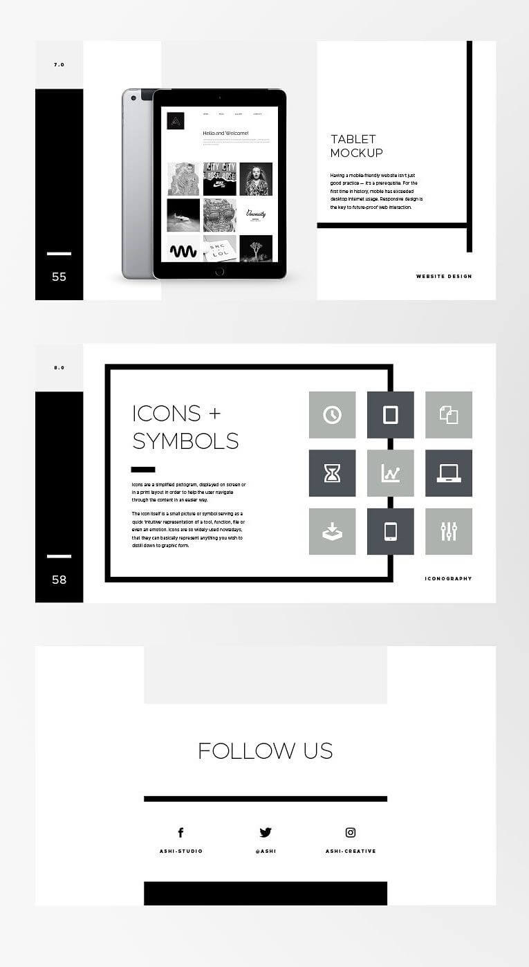 Powerpoint Branding Template – Ashi – The Ashi Brand Intended For Replace Powerpoint Template