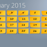Powerpoint Calendar: The Perfect Start For 2015 For Powerpoint Calendar Template 2015