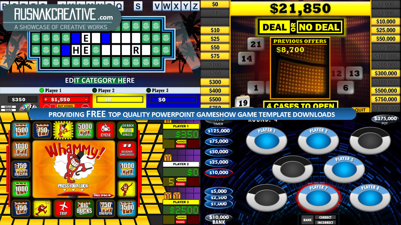 Powerpoint Game Show Templates – Customizeadding Your With Regard To Powerpoint Template Games For Education
