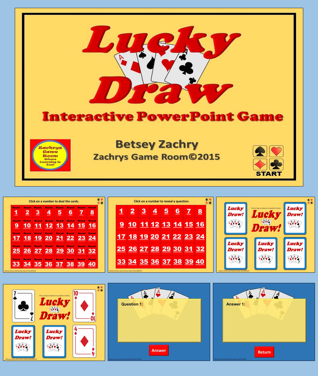 Powerpoint Game Template - Lucky Draw Interactive Game With Regard To Powerpoint Template Games For Education