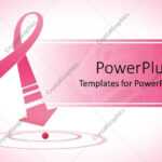 Powerpoint Template: Breast Cancer Awareness Pink Ribbon Inside Breast Cancer Powerpoint Template