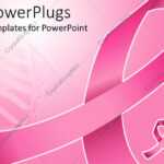 Powerpoint Template: Pink Ribbon For Fighting Breast Cancer Within Breast Cancer Powerpoint Template