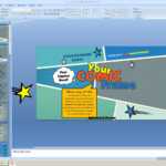 Powerpoint: Your Comic Frame Presentation Template Intended For Comic Powerpoint Template