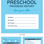 Pre K Progress Report Template – Venngage For Preschool Progress Report Template