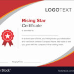 Premium Star Performer Certificate Templates Powerpoint Pertaining To Star Performer Certificate Templates