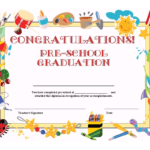 Preschool Graduation Certificate Template Free Intended For Classroom Certificates Templates