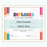 Preschool Graduation Certificate Templates Free Download With Regard To Preschool Graduation Certificate Template Free