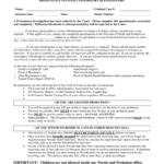 Presentence Investigation Report Form – 2 Free Templates In Intended For Presentence Investigation Report Template