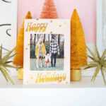 Print Your Own Holiday Cards (Free Template Included!) – A Throughout Print Your Own Christmas Cards Templates