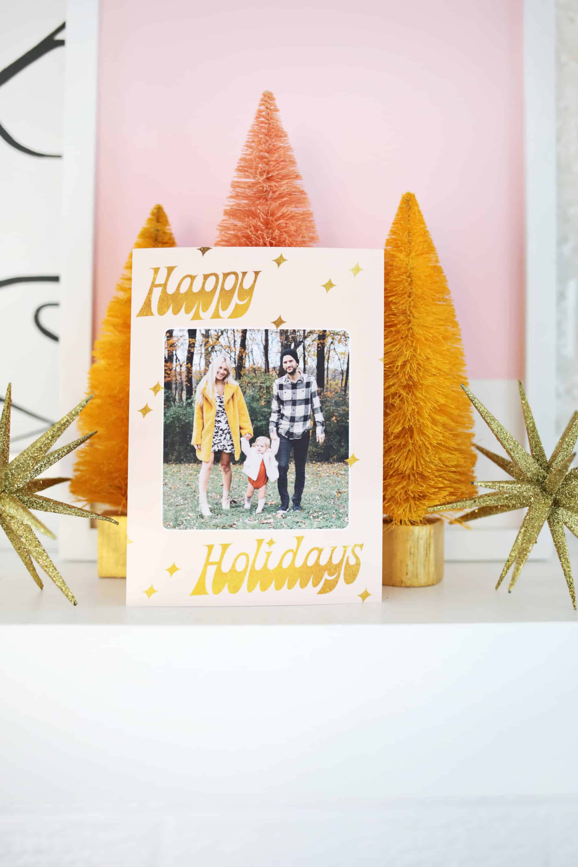 Print Your Own Holiday Cards (Free Template Included!) - A Throughout Print Your Own Christmas Cards Templates