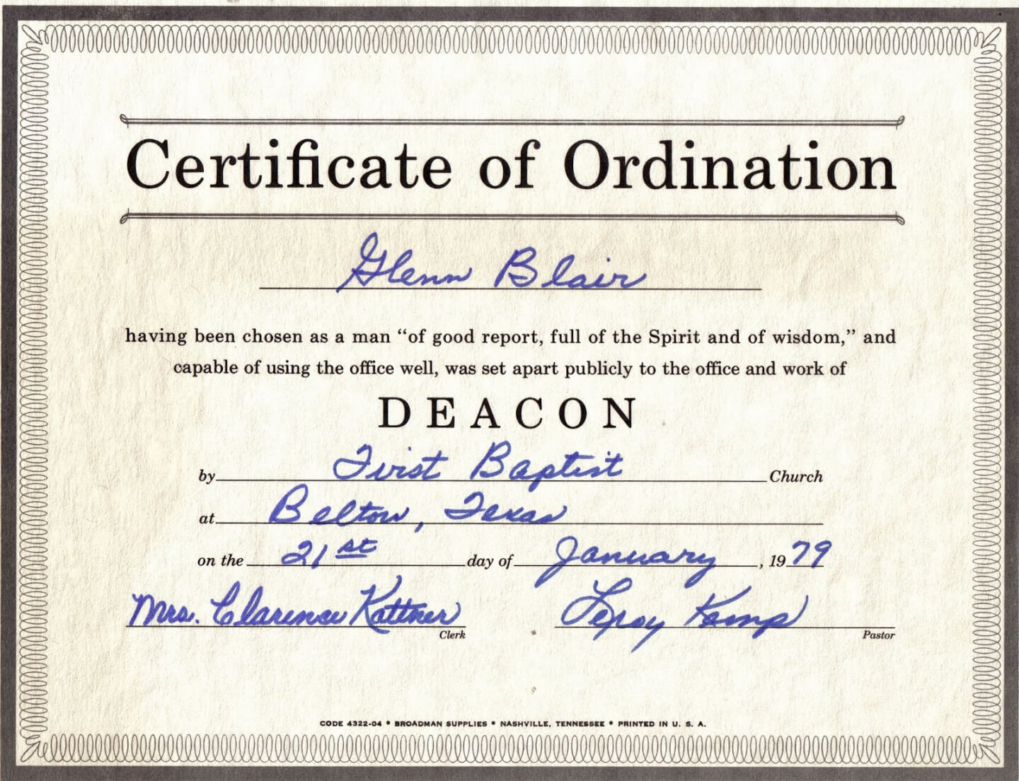 Printable 27 Images Of Free Printable Ordination Certificate Within Free Ordination Certificate Template