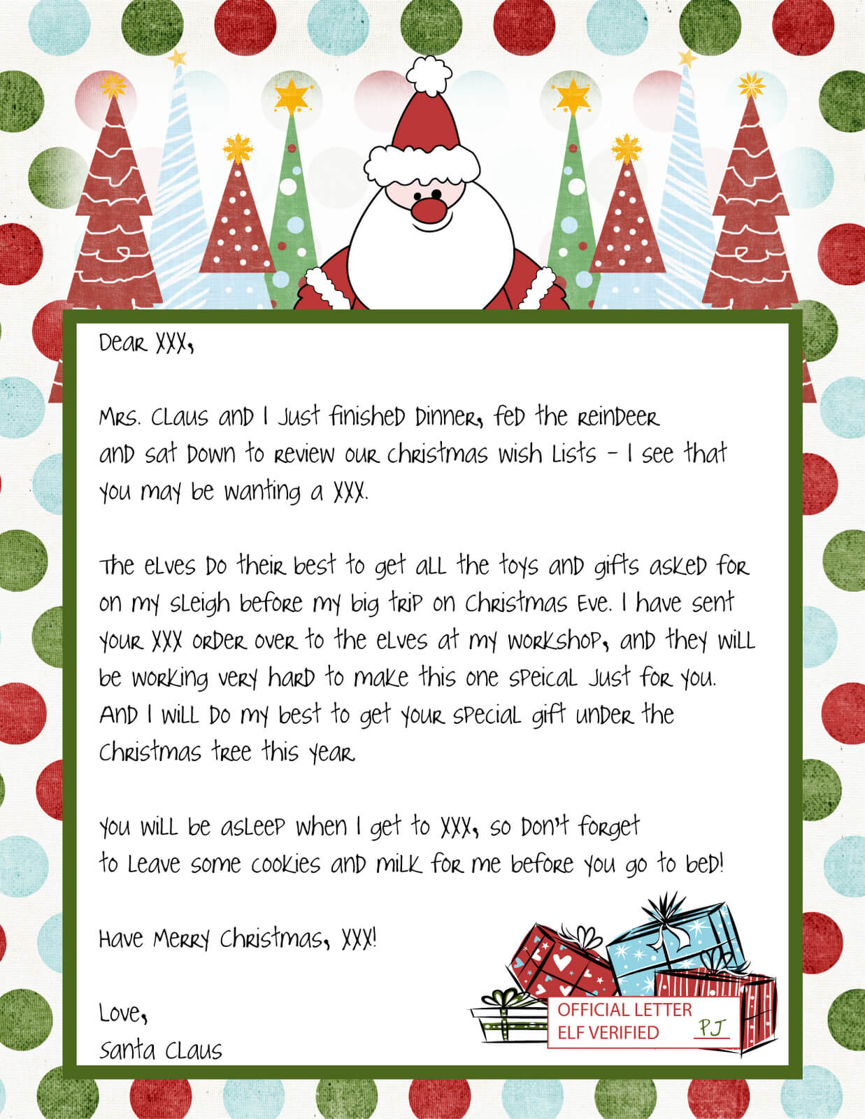 Printable Blank Santa Claus – Free Large Images … | Weddings In Blank Letter From Santa Template