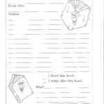 Printable Book Report Forms | Miss Murphy's 1St And 2Nd Intended For Second Grade Book Report Template