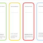 Printable Bookmarks | Printable Bookmarks | Bookmark Inside Free Blank Bookmark Templates To Print