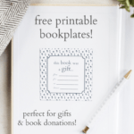 Printable Bookplates For Donated Books | The Expanding For Bookplate Templates For Word