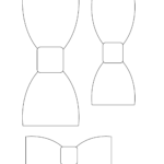 Printable Bow Tie Pattern  Use For Banner? Print On Pertaining To Tie Banner Template