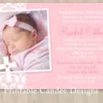 Printable Christening Invitations Templates | Projects To Intended For Free Christening Invitation Cards Templates